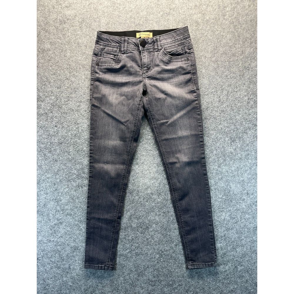 Democracy Jeans‎ Women's 4 AB Technology Skinny Midrise Gray Denim Stretch
